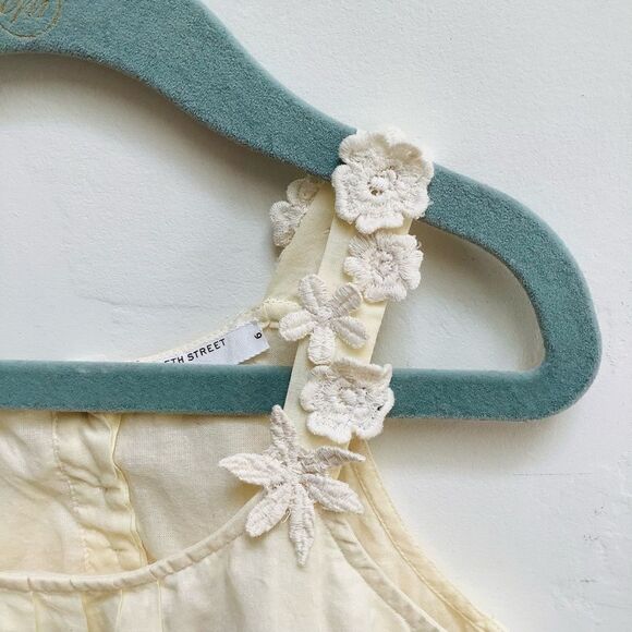 CYNTHIA VINCENT CREAM COTTON SUNDRESS SIZE 6 EUC - Picture 6 of 10